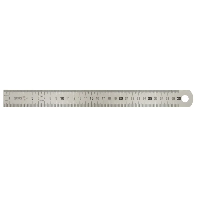 KS Tools - 3000112 - Semi-Flexible Steel Rule, 1000mm