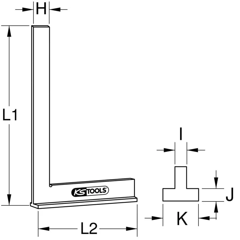 KS Tools - 3000277 - Try Square