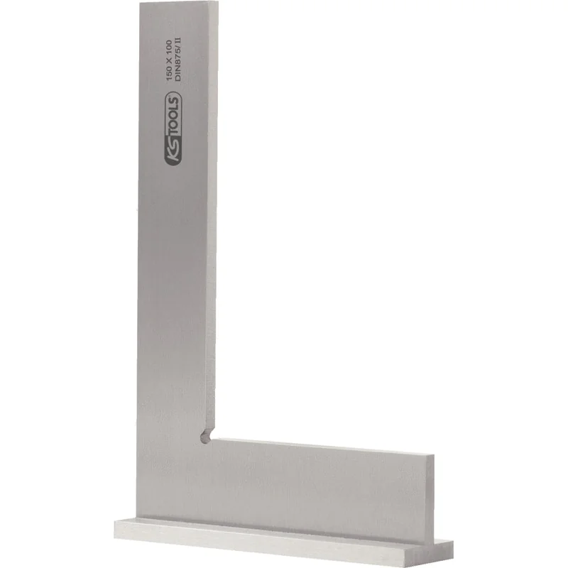 KS Tools - 3000282 - Engineers Square With Stock, 100mm