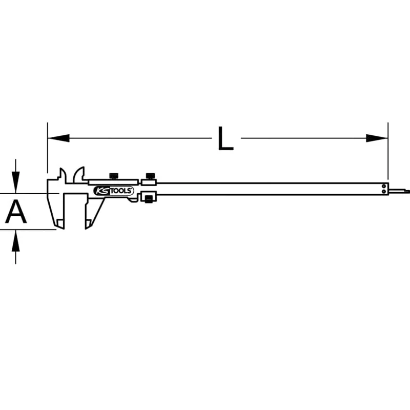 KS Tools - 3000515 - Workshop Calipers