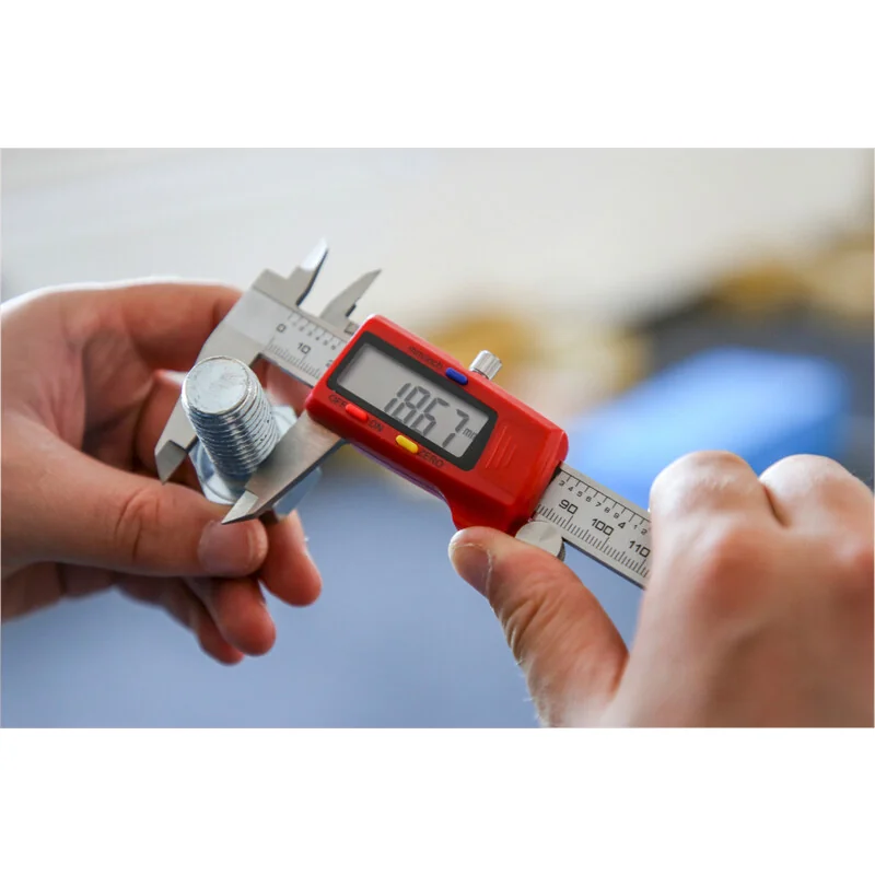 KS Tools - 3000532 - Digital Vernier Calipers, 0-150 mm