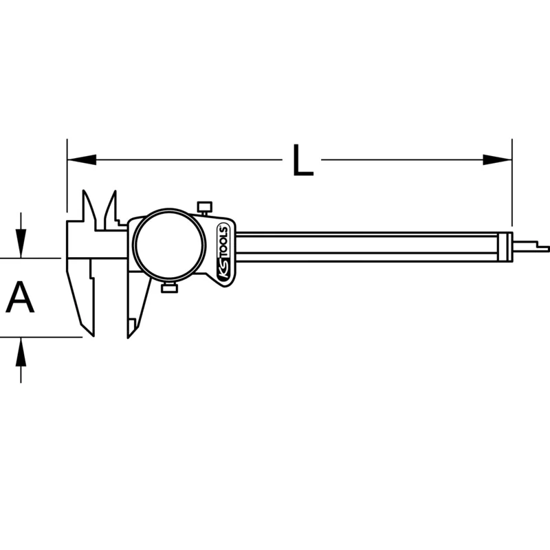 KS Tools - 3000547 - Dial Calipers