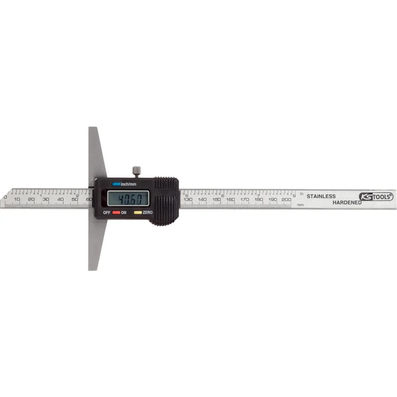 KS Tools - 3000549 - Digital Depth Gauge, 0-500mm
