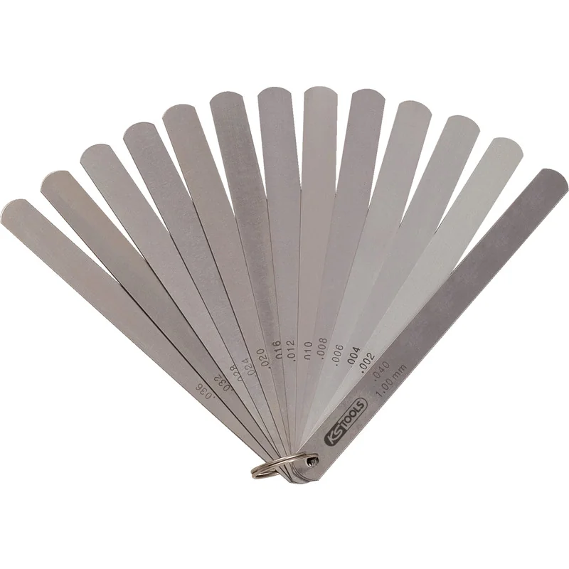 KS Tools - 3000617 - Feeler Gauge, Metric, 8 Blade