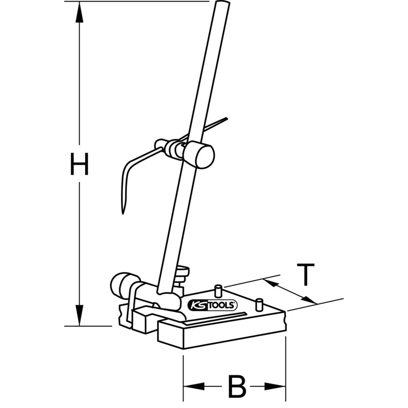 KS Tools - 3000629 - Marking Guage, 500mm