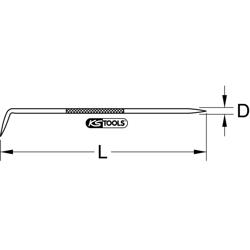 KS Tools - 3002136 - Hard Metal Scriber, 250mm
