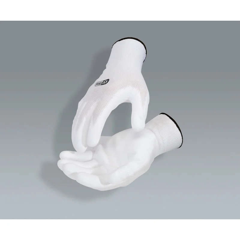 KS Tools - 3100460 - Gloves, Micro Fine, White, 12pcs, XXL