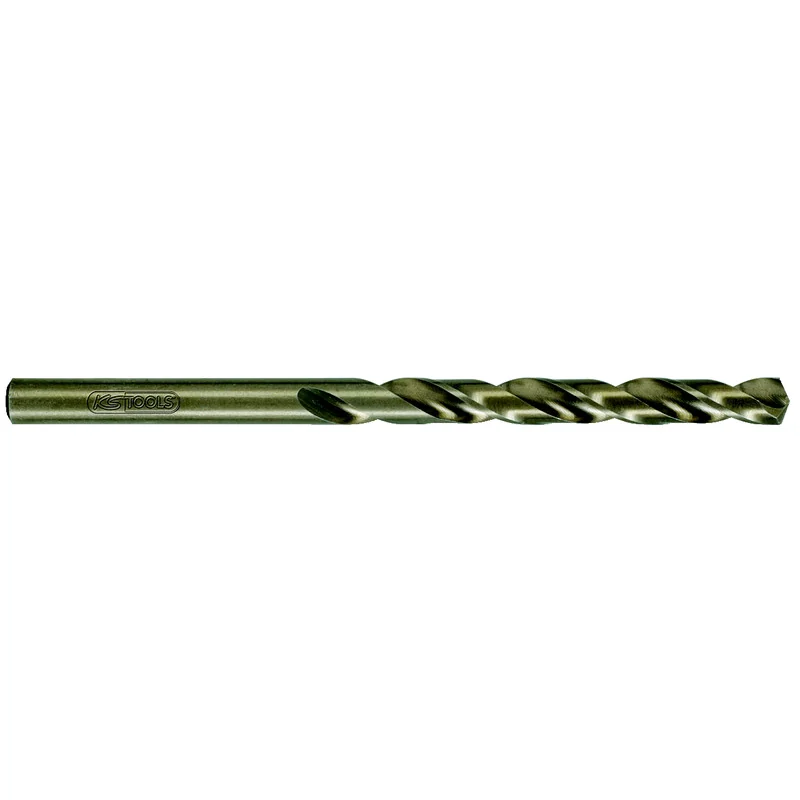 KS Tools - 3303053 - HSS-G Co 5 Twist Drill, 10pcs, 5.3mm