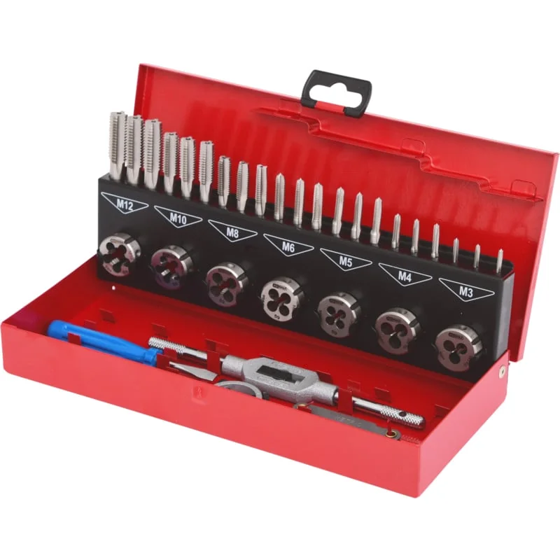 KS Tools - 3310632 - HSS Thread Cutting Tool Set