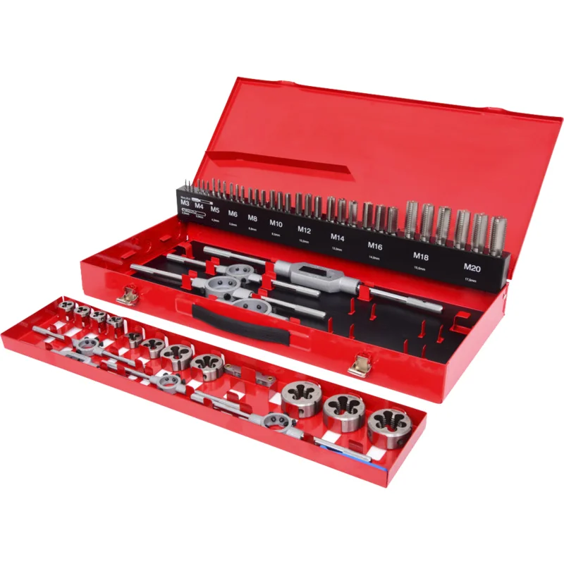 KS Tools - 3310654 - HSS Thread Cutting Tool Set