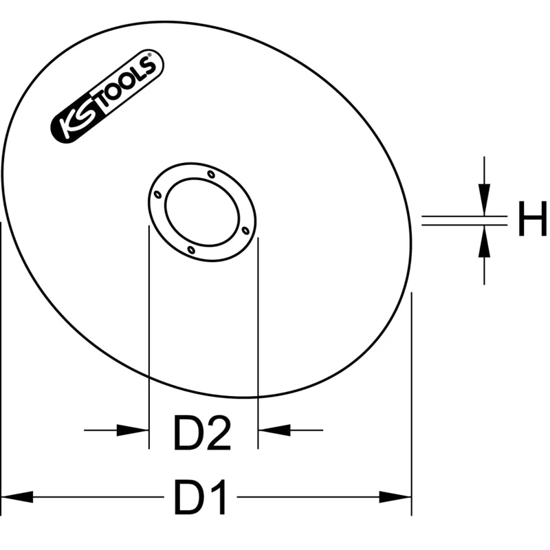 KS Tools - 3372005 - High Performances Thin Disk