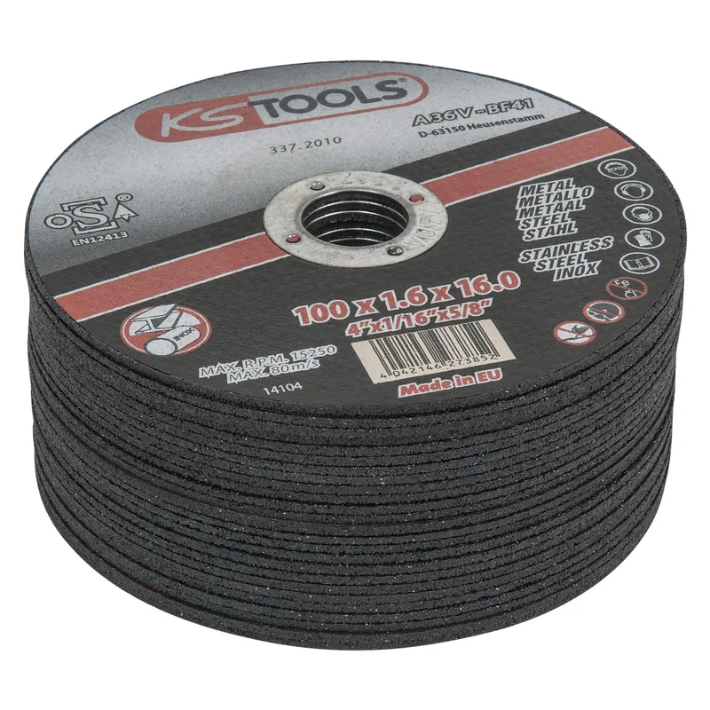 KS Tools - 3372010 - High Power Ultra Thin Cutting Disc, 25pcs