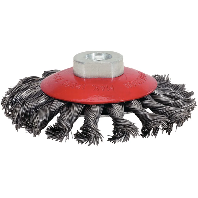 KS Tools - 3400048 - Conical Steel Wire Round Brush