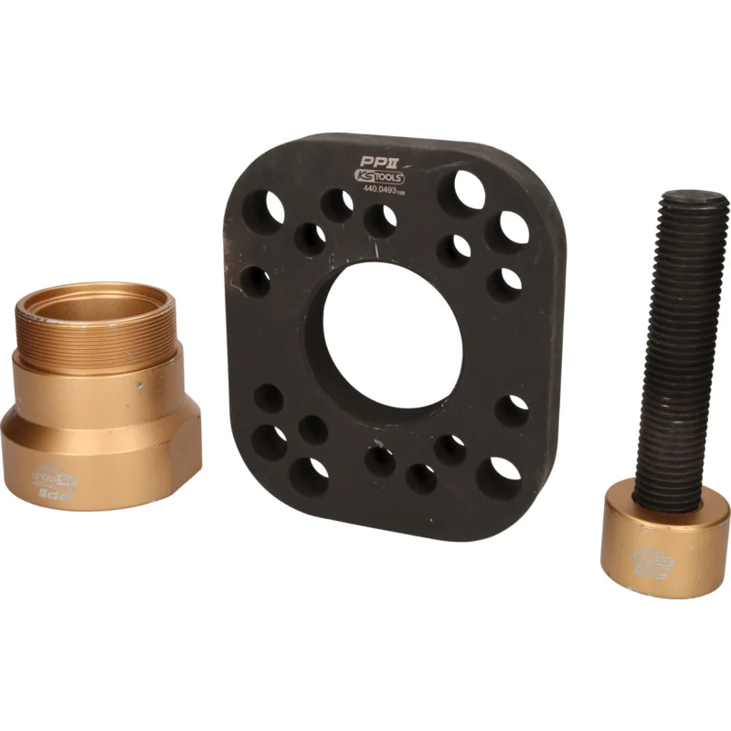 KS Tools - 4400490 - Puller Set For Hub Without Wheel Bolt Flange, 3-Pcs.