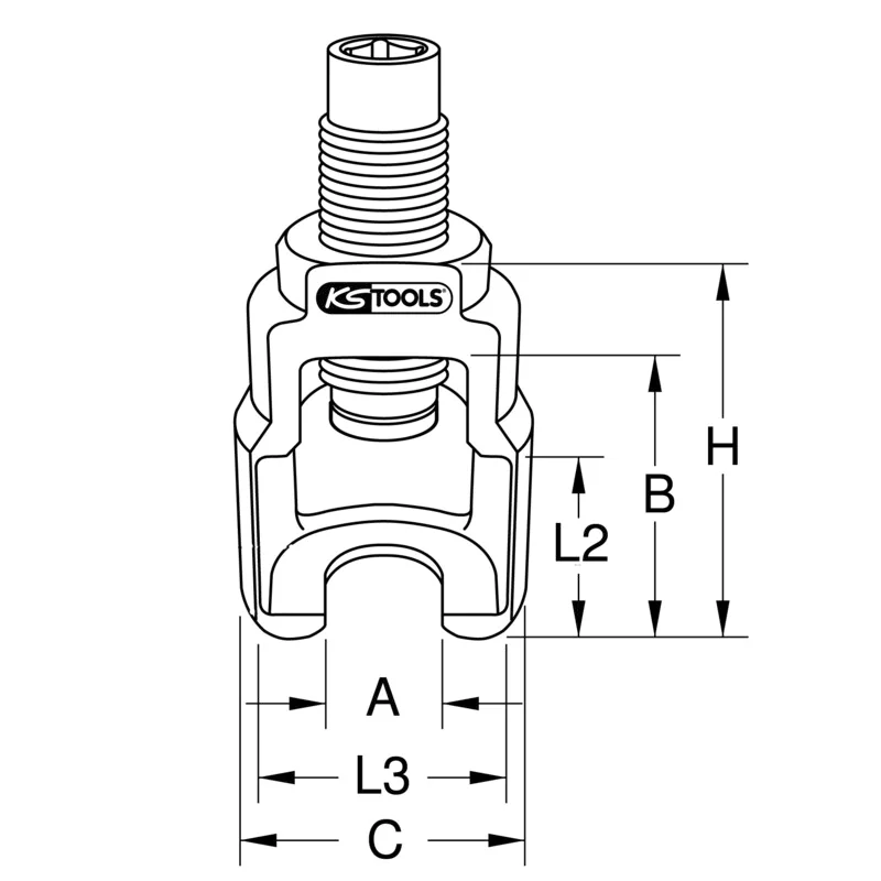 KS Tools - 4500067 - Puller For Drop Arm