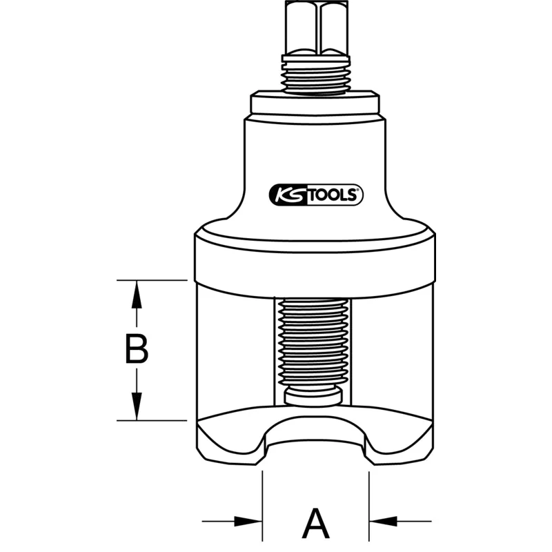 KS Tools - 4500085 - Special Ball Joint Extractor 35mm