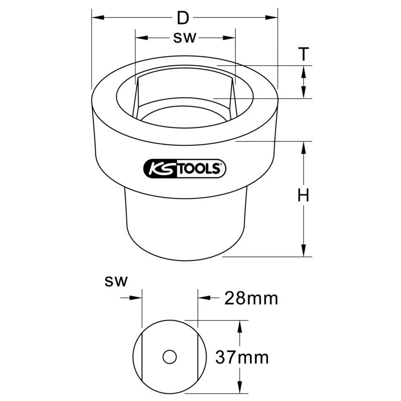 KS Tools - 4500225 - Scania Front Wheel Shock Absorber