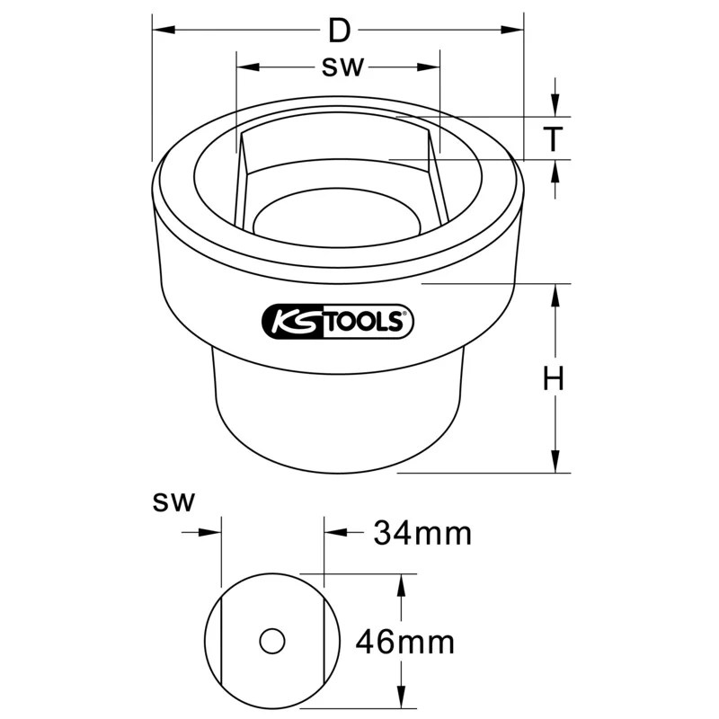 KS Tools - 4500226 - Scania Front Wheel Shock Absorber