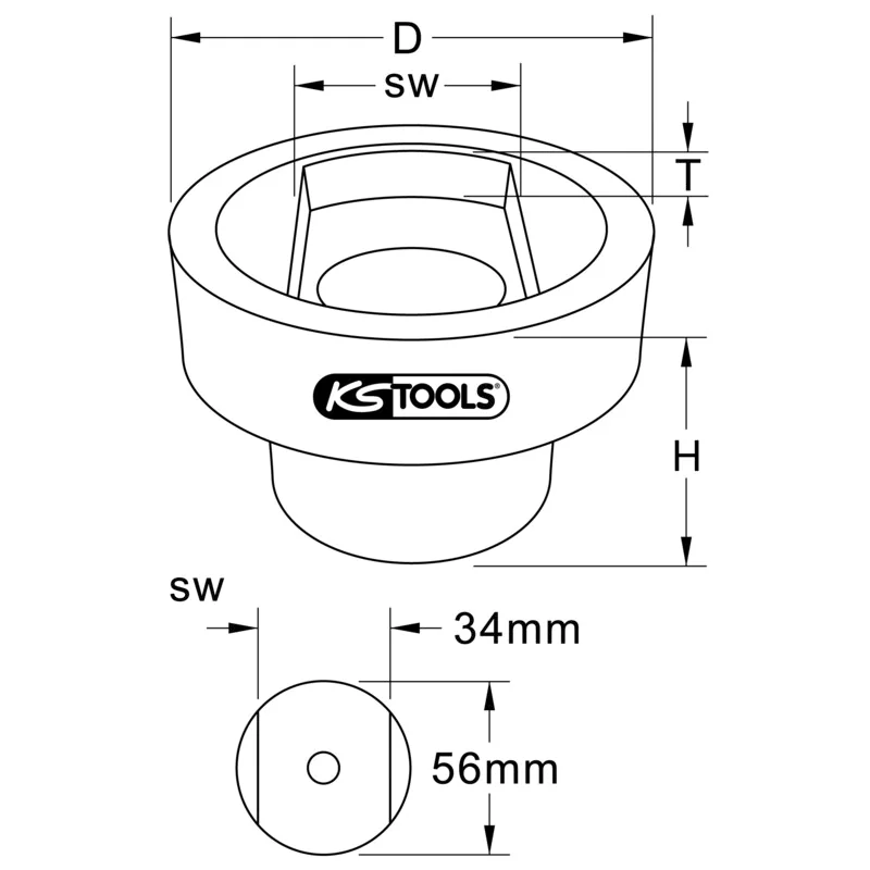 KS Tools - 4500227 - Scania Front Wheel Shock Absorber