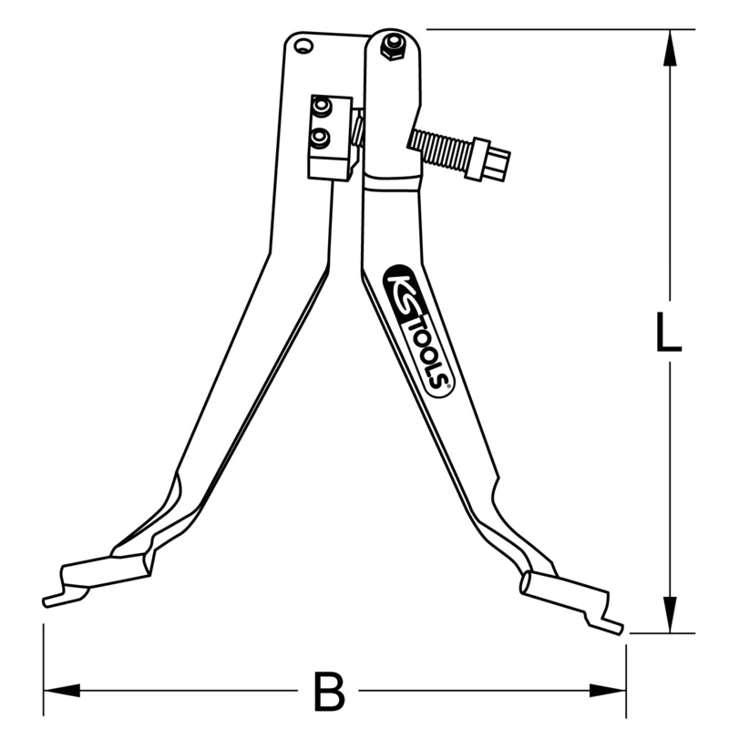 KS Tools - 4500240 - Volvo Truck Front/ Rear Brake