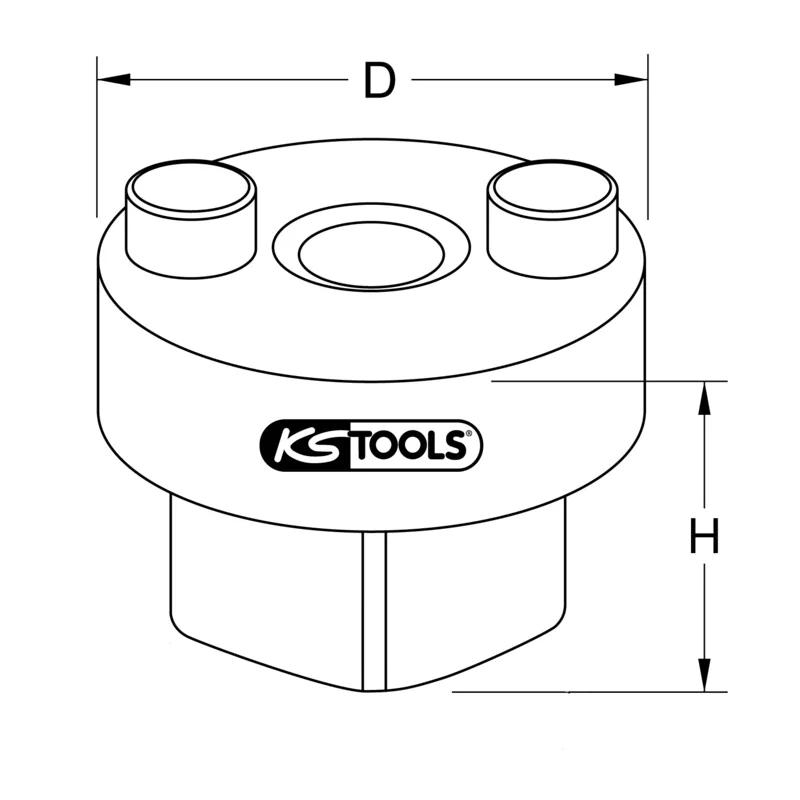 KS Tools - 4500242 - Volvo Rear Wheel Shock Absorber