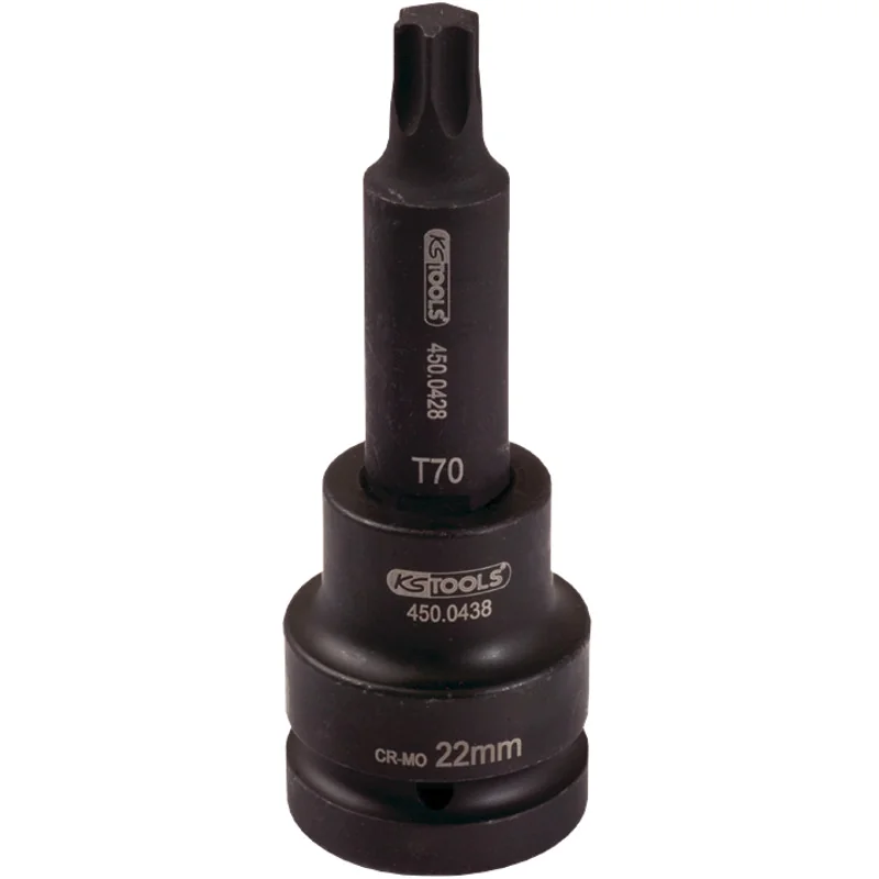KS Tools - 4500441 - 3/4 Inch Impact Bit Socket For TX Screws