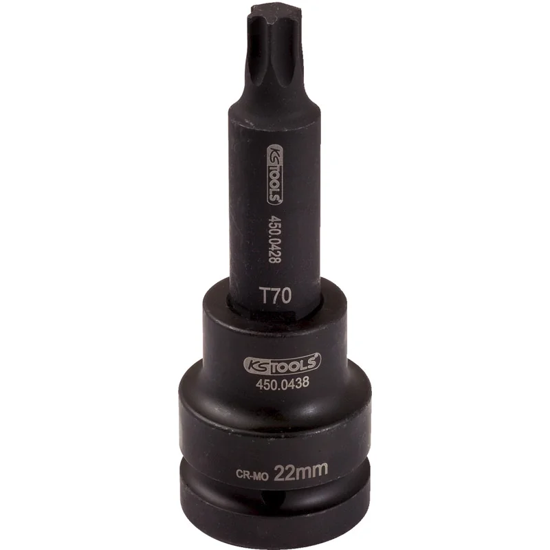 KS Tools - 4500443 - 3/4 Inch Impact Bit Socket For TX Screws
