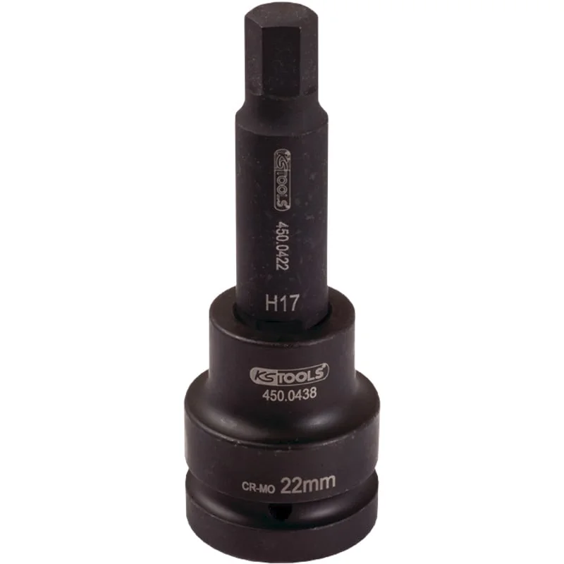 KS Tools - 4500461 - 3/4 Inch Impact Bit Socket, Hex, 17mm