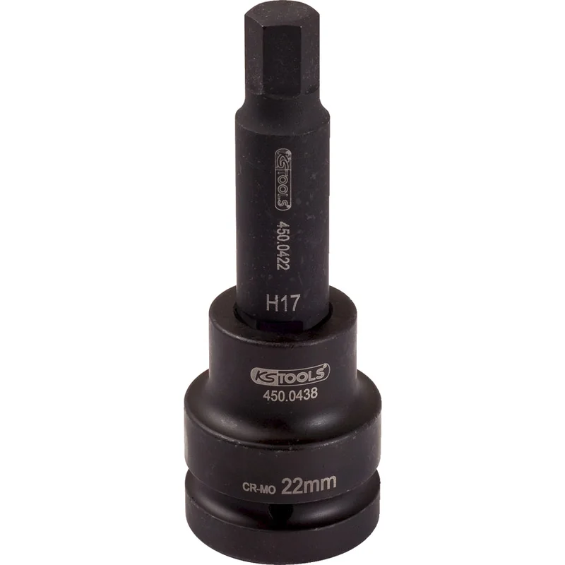 KS Tools - 4500462 - 3/4 Inch Impact Bit Socket, Hex, 19mm