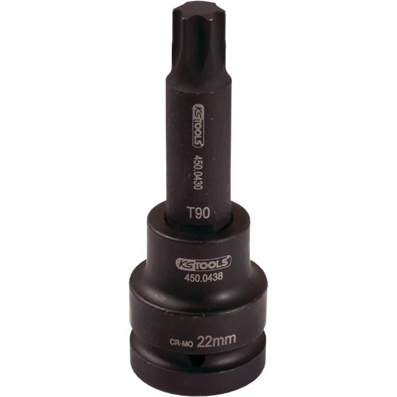 KS Tools - 4500471 - 1 Inch Impact Bit Socket, TX T, T60