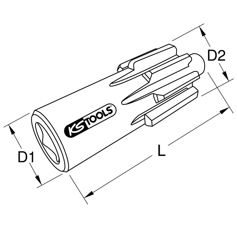KS Tools - 4550106 - Engine Cranking Device, Daf