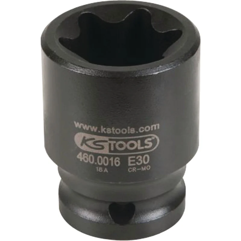 KS Tools - 4600016 - 1/2 Inch Mercedes Special Socket, E30, 46 Mm Short