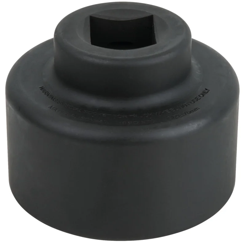 KS Tools - 4600205 - 1 Inch Axle Nut Wrench, Hex, Short, 70mm