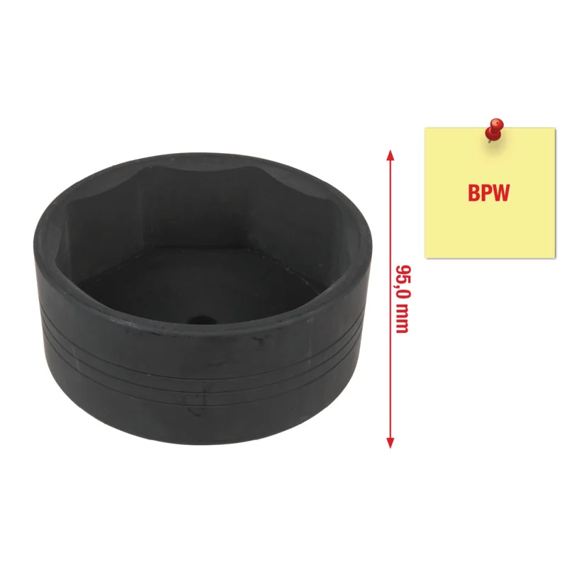 KS Tools - 4600415 - BPW Wheel Cap Socket, 111mm, 8-Point