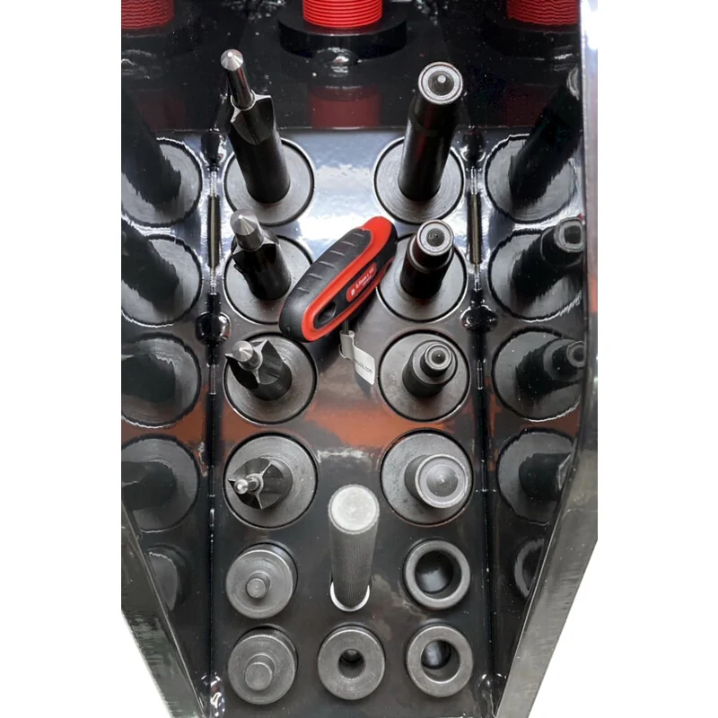 KS Tools - 4600605 - Air Hydraulic Riveting Tool, 19 Pcs.