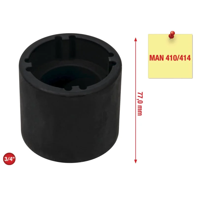 KS Tools - 4600655 - 3/4 Inch MAN Lock Nut Wrench With 4 Lugs, Internal