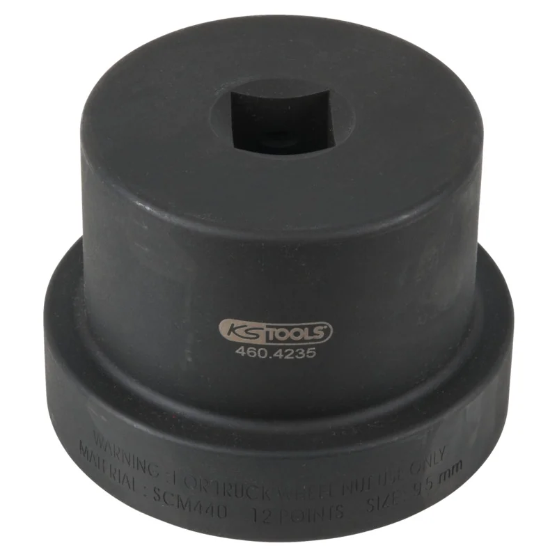 KS Tools - 4604235 - 1 Inch Axle Nut Wrench With Guide Collar, 12-Point