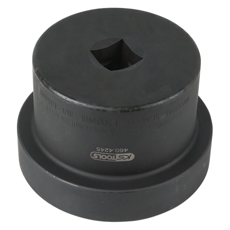 KS Tools - 4604245 - 1 Inch Axle Nut Wrench With Guide Collar, 12-Point