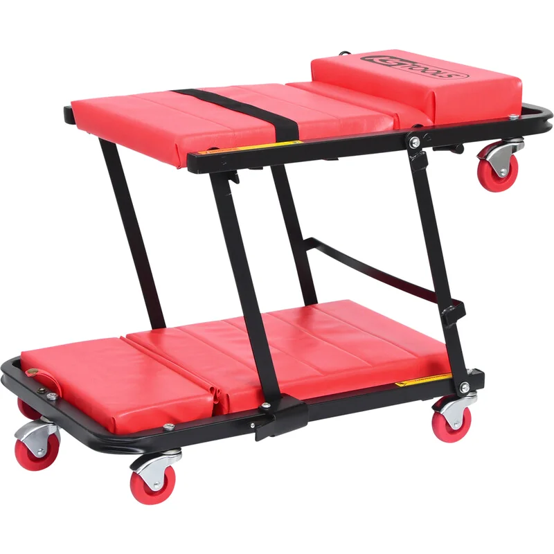 KS Tools - 5008000 - Workshop Creeper And Folding Seat