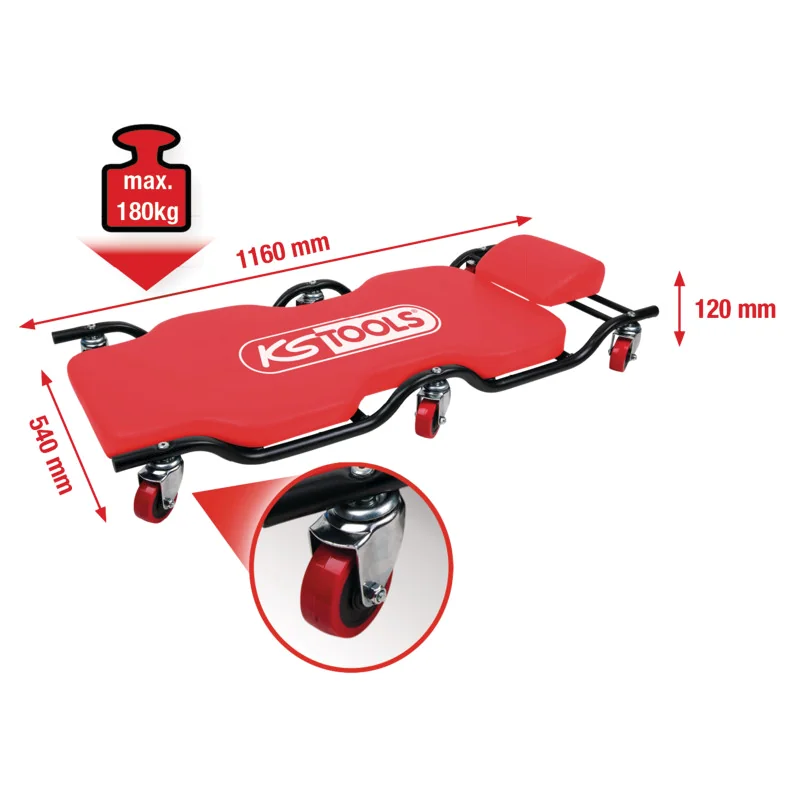 KS Tools - 5008003 - Workshop Creeper