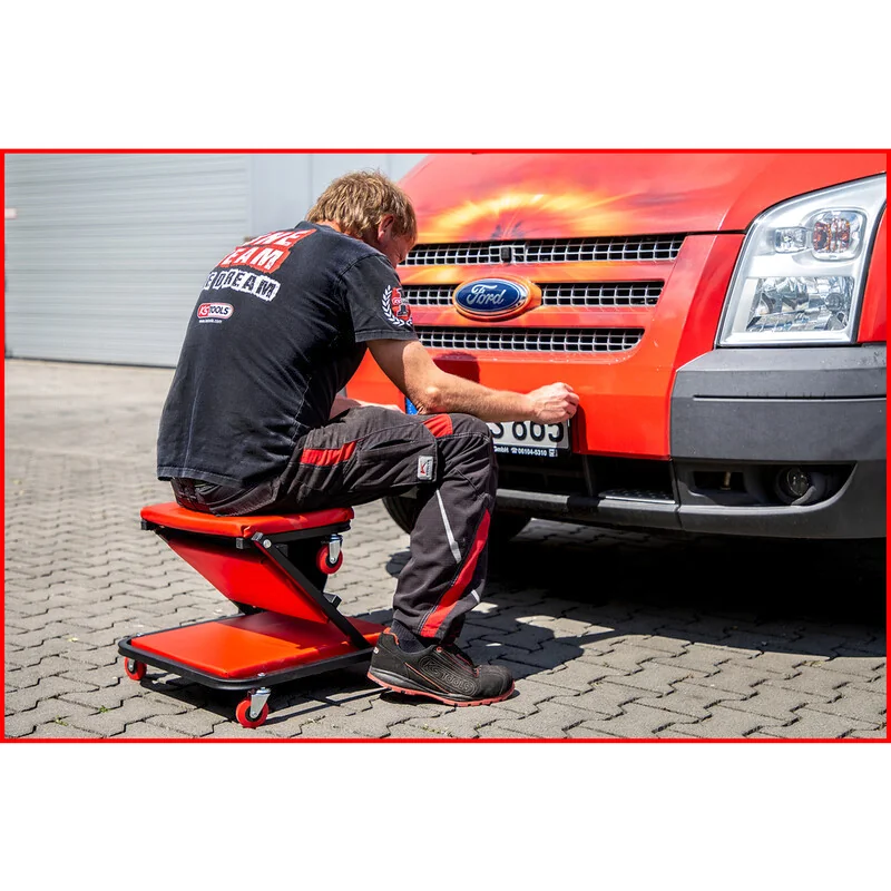KS Tools - 5008011 - Workshop Creeper And Folding Seat