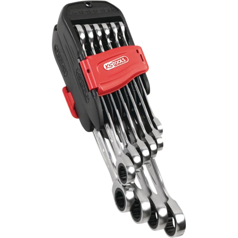 KS Tools - 5034250 - GEARplus Ratcheting Combination Spanner Set, 10pcs
