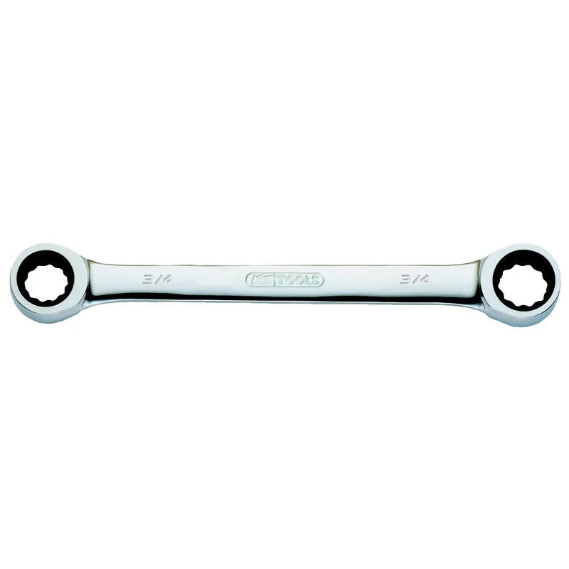 KS Tools - 5034403 - Gear+ Ratchet Spanner, 7/16 Inch X1/2 Inch