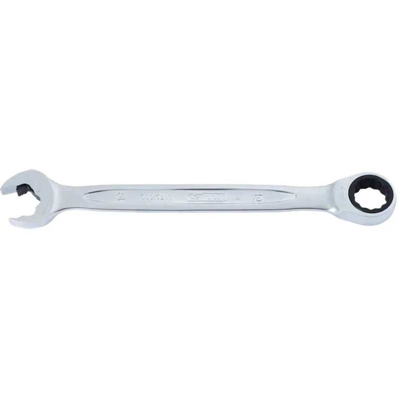 KS Tools - 5035909 - Reversible Ratchet Combination Spanner with Jaw Ratchet Function