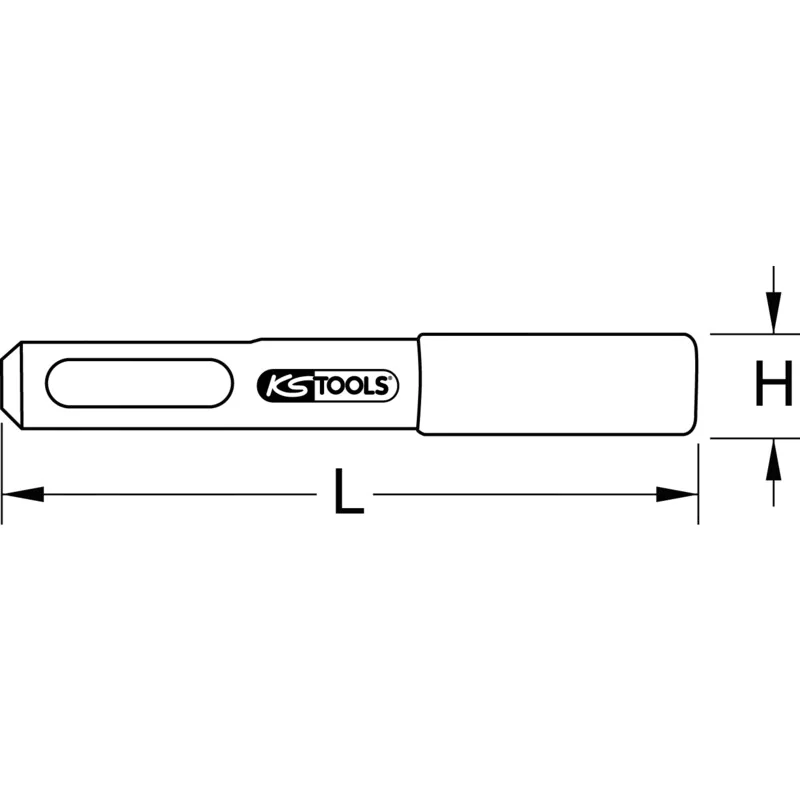 KS Tools - 5141130 - Bit Holder, 1/4 inch, 80mm