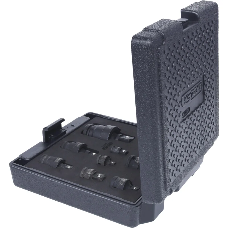 KS Tools - 5150100 - Impact Socket Drive Adaptor Set, 9 Pcs