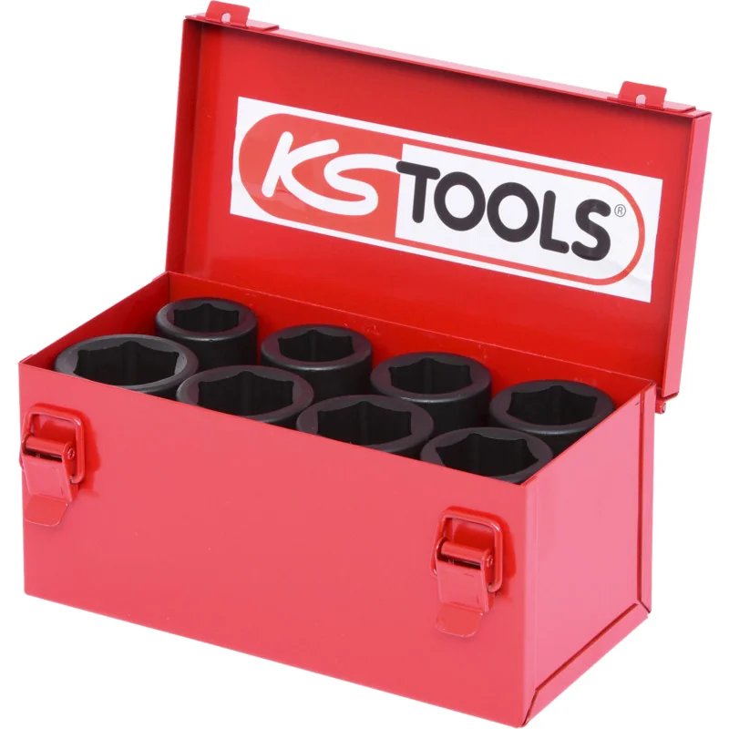 KS Tools - 5150510 - 3/4 inch Hexagonal Impact Socket Set