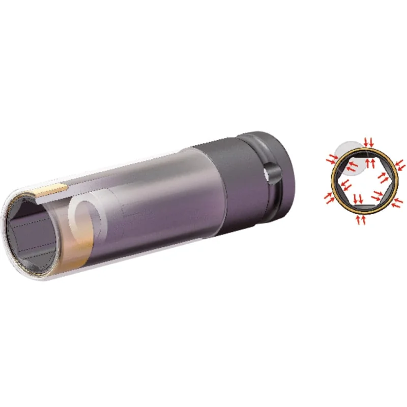 KS Tools - 5150993 - SLIMPOWER Impact Socket, 19mm