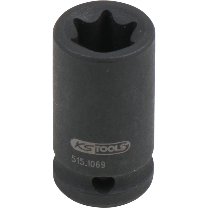 KS Tools - 5151069 - 1/4 TX-E Power Socket, Short, E10