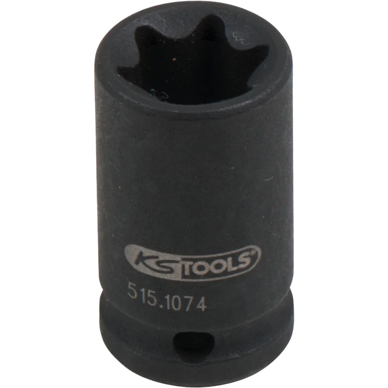 KS Tools - 5151074 - 1/4 TX-E Power Socket, Short, E12